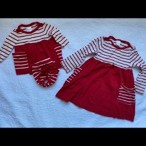 Hanna Anderson dresses sister set